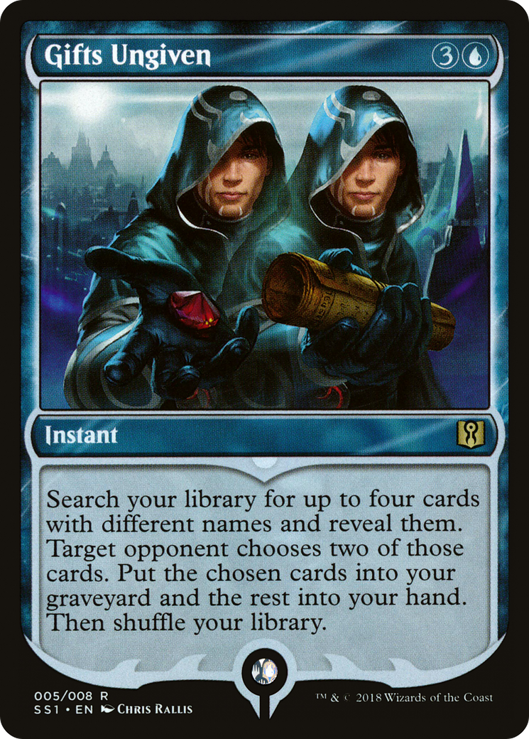 Gifts Ungiven (SS1-005) - Signature Spellbook: Jace