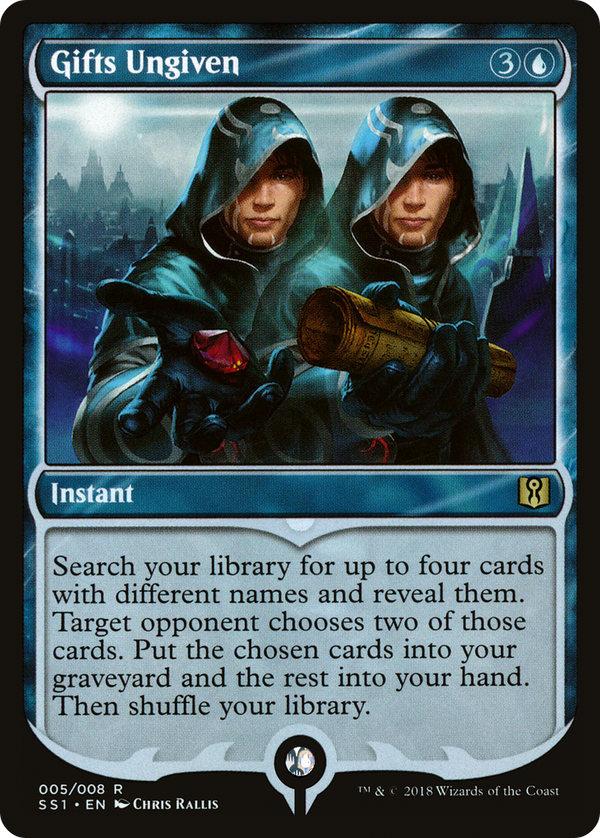 Gifts Ungiven (SS1-005) - Signature Spellbook: Jace