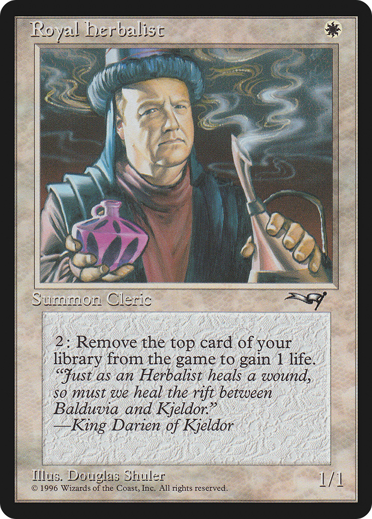 Royal Herbalist (Man) (ALL-148) - Alliances