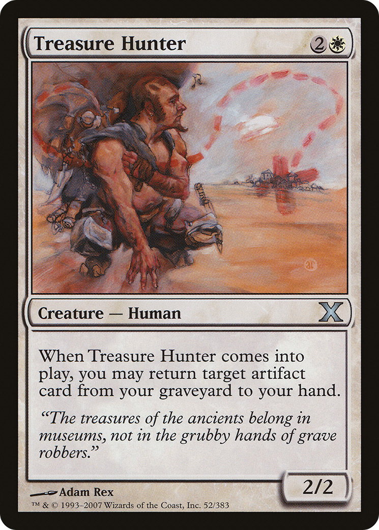 Treasure Hunter (10E-052) - Tenth Edition Foil