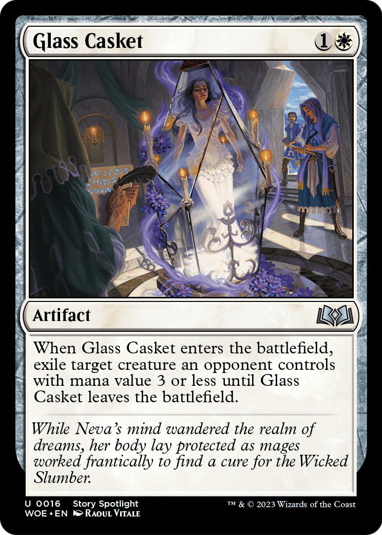 Glass Casket (WOE-016) - Wilds of Eldraine