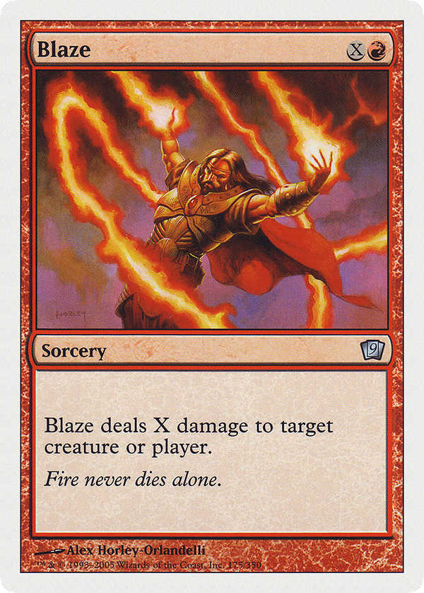 Blaze (9ED-175) - 9th Edition