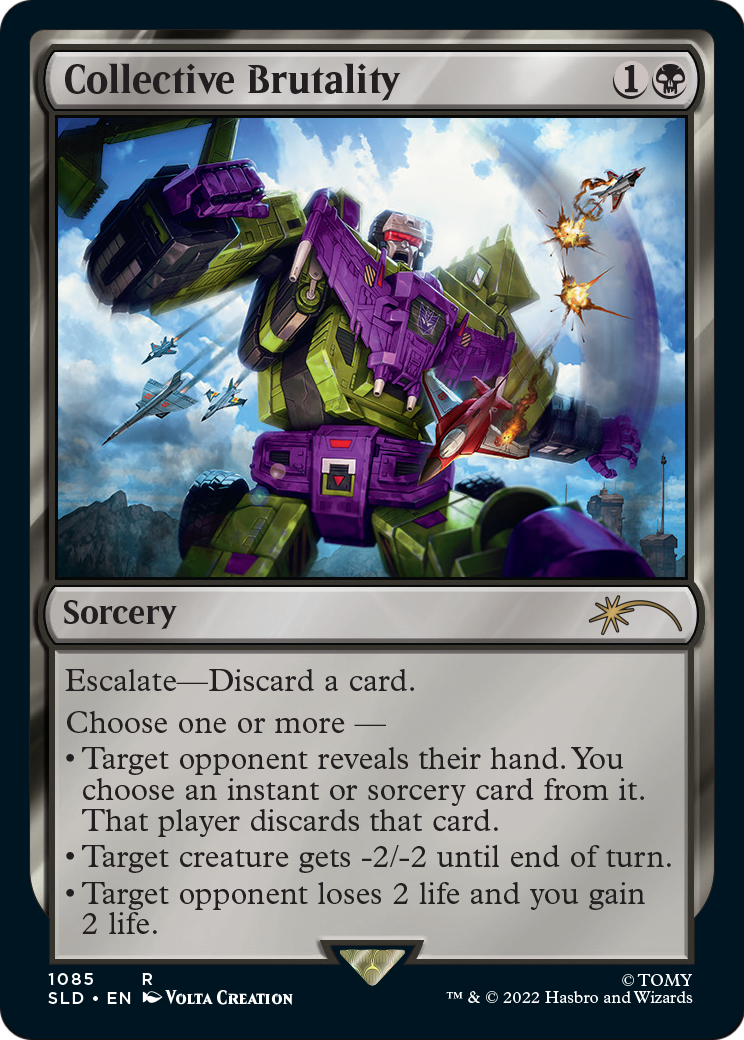 Collective Brutality (SLD-1085) - Secret Lair Drop Foil