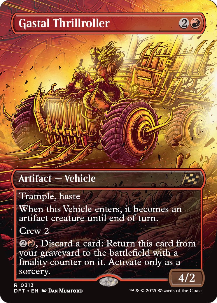 Gastal Thrillroller (Borderless) (DFT-313) - Aetherdrift