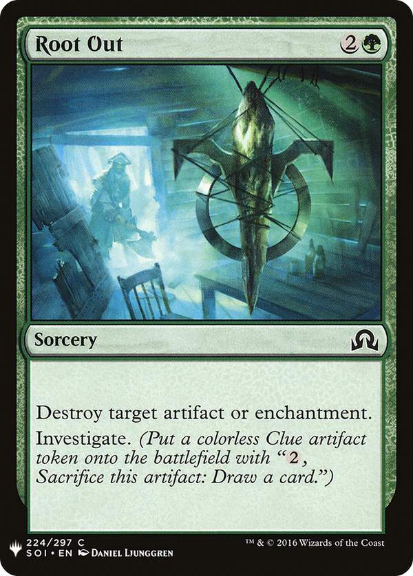 Root Out (LIST-224) - The List