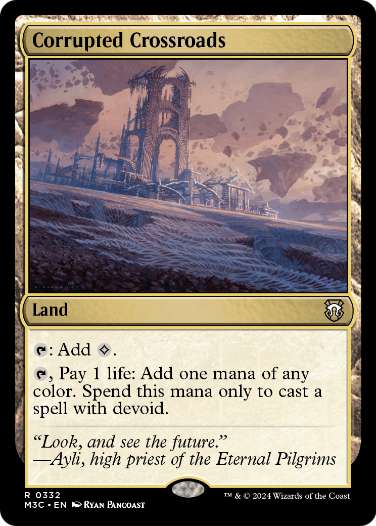 Corrupted Crossroads (M3C-332) - Modern Horizons 3 Commander