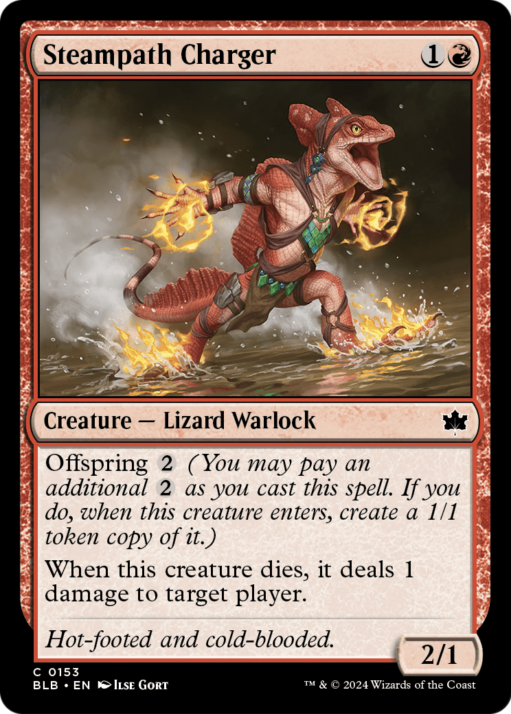 Steampath Charger (BLB-153) - Bloomburrow Foil