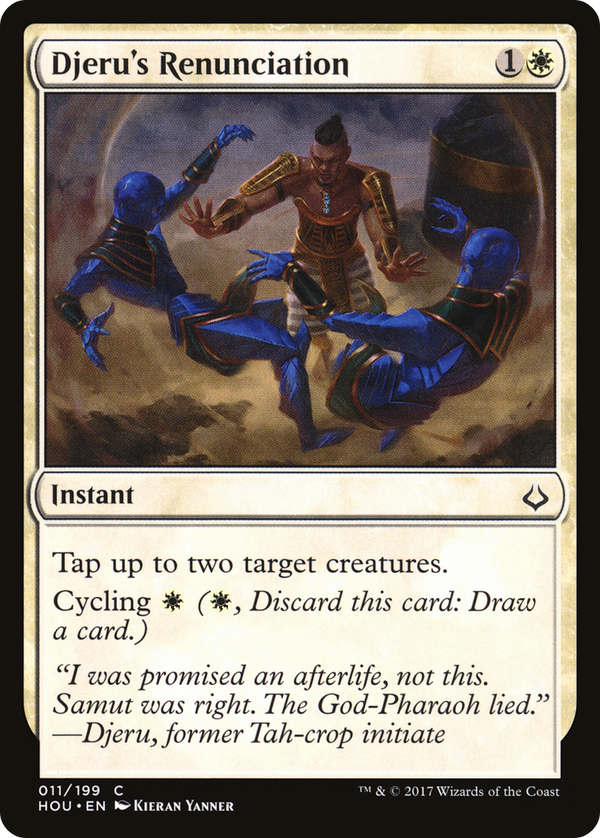 Djeru's Renunciation (HOU-011) - Hour of Devastation