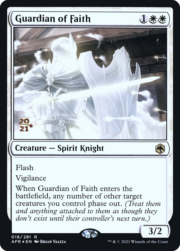 Guardian of Faith (PRE-018) - Adventures in the Forgotten Realms Promos Foil