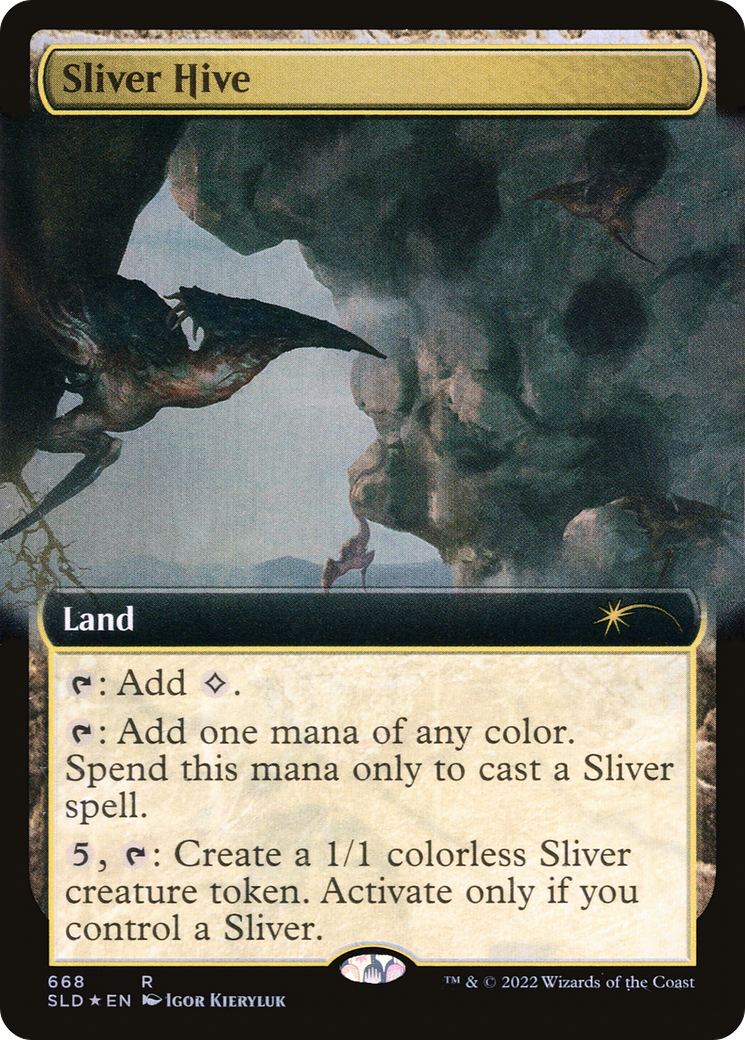 Sliver Hive (Extended Art) (SLD-668) - Secret Lair Drop: (Extended Art) Foil