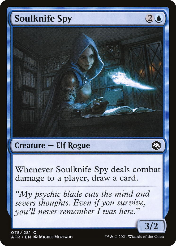 Soulknife Spy (AFR-075) - Adventures in the Forgotten Realms Foil