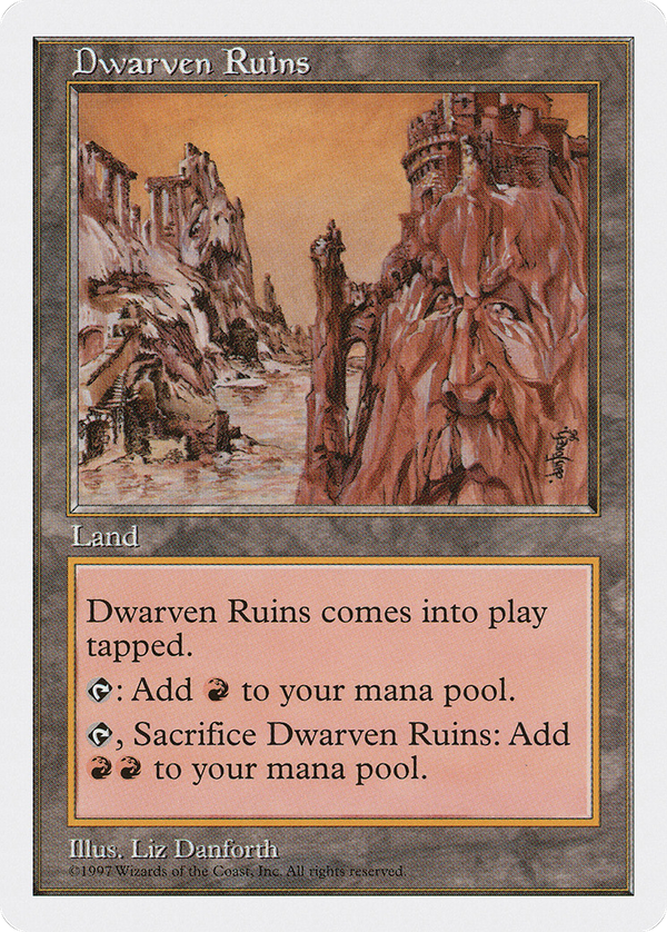 Dwarven Ruins (5ED-) - Fifth Edition