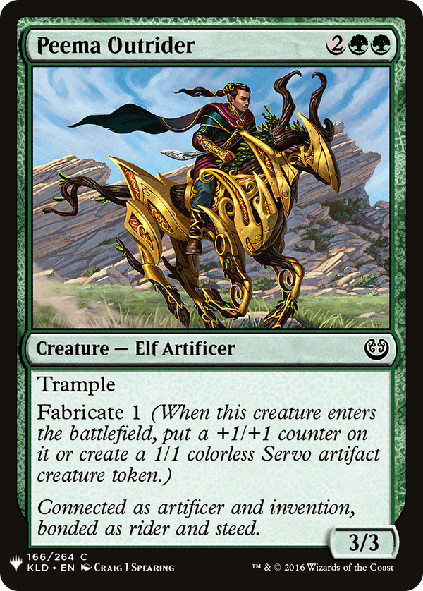 Peema Outrider (LIST-166) - The List