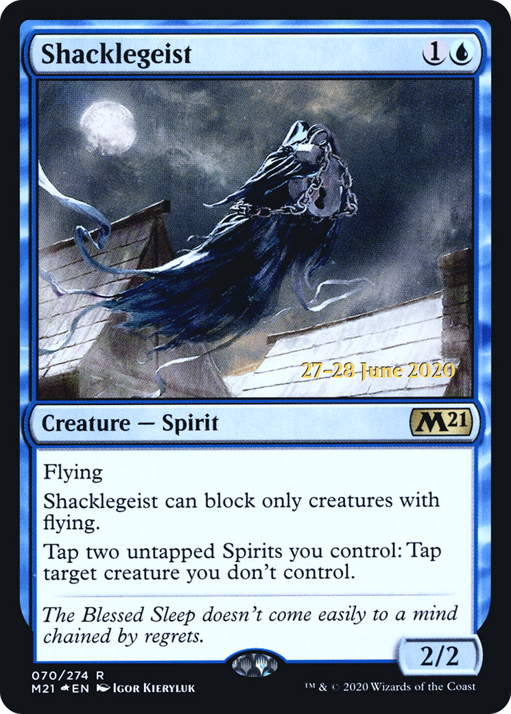 Shacklegeist (PRE-070) - Core Set 2021 Promos Foil