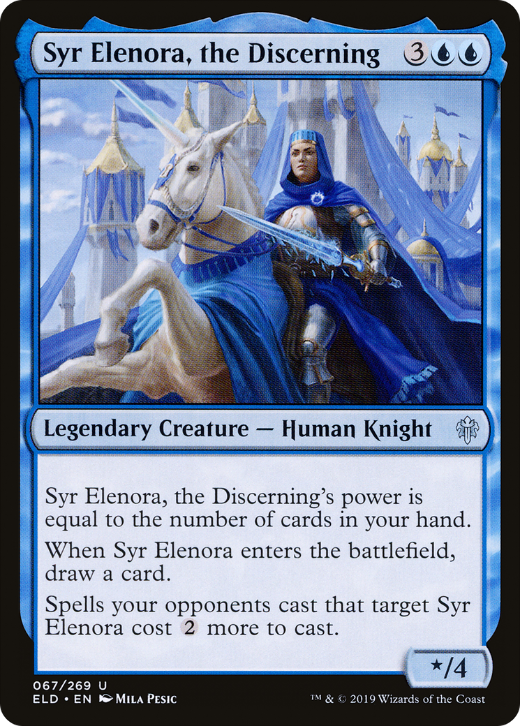 Syr Elenora, the Discerning (ELD-067) - Throne of Eldraine