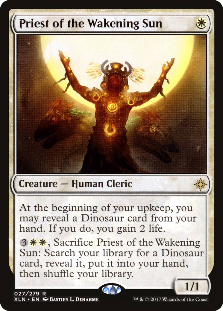 Priest of the Wakening Sun (XLN-027) - Ixalan Foil