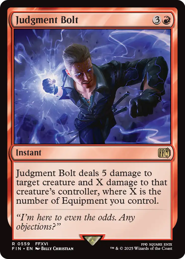 Judgment Bolt (FIN-559) - FINAL FANTASY