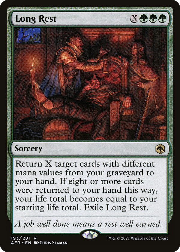 Long Rest (AFR-193) - Adventures in the Forgotten Realms Foil