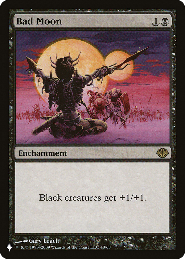Bad Moon (LIST-48/63) - The List