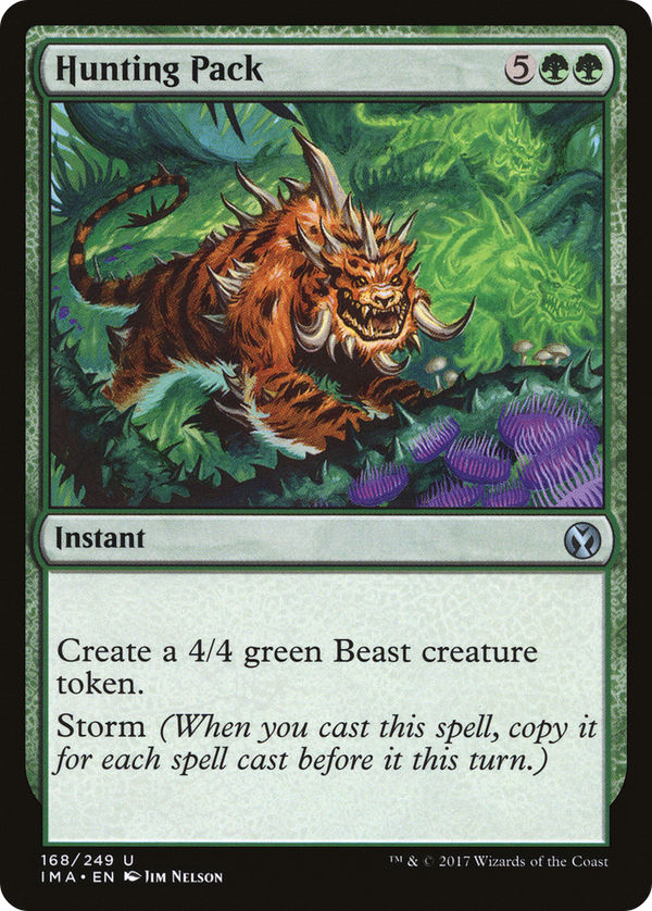 Hunting Pack (IMA-168) - Iconic Masters Foil