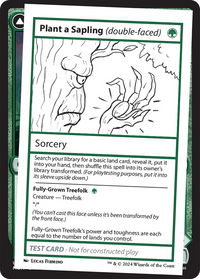 Plant a Sapling (double-faced) (MB2PC-) - Mystery Booster 2