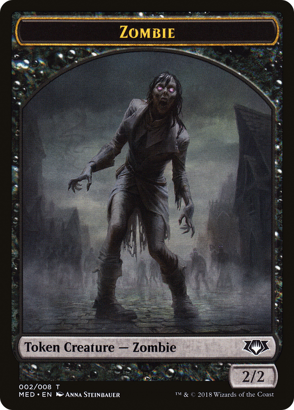 Zombie Token (MED-002) - Mythic Edition Tokens