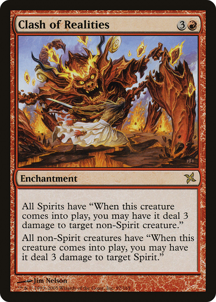 Clash of Realities (BOK-097) - Betrayers of Kamigawa Foil
