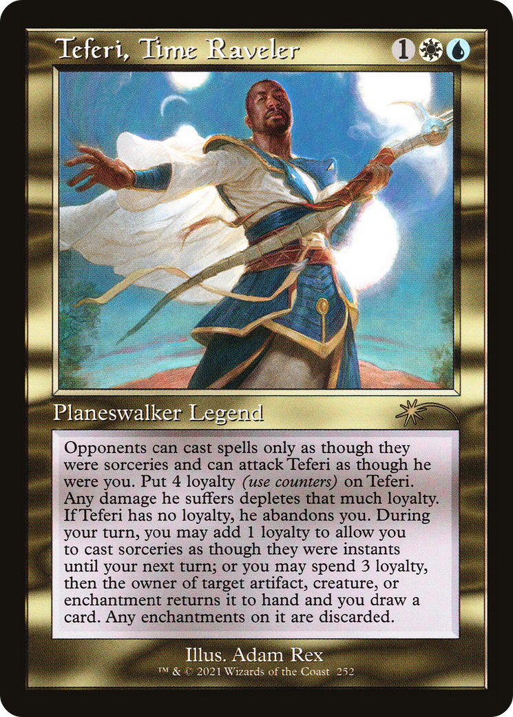 Teferi, Time Raveler (SLD-252) - Secret Lair Drop