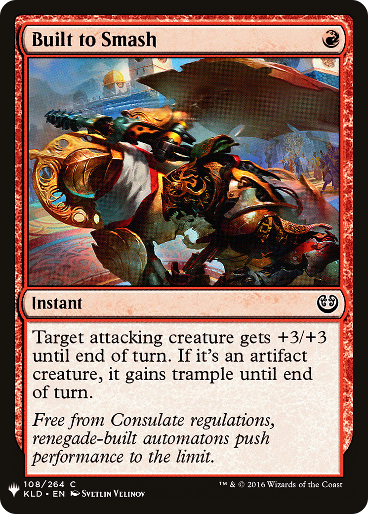 Built to Smash (LIST-108) - The List