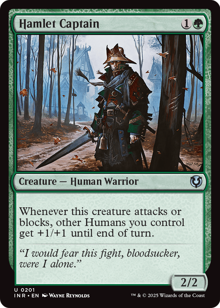 Hamlet Captain (INR-201) - Innistrad Remastered Foil