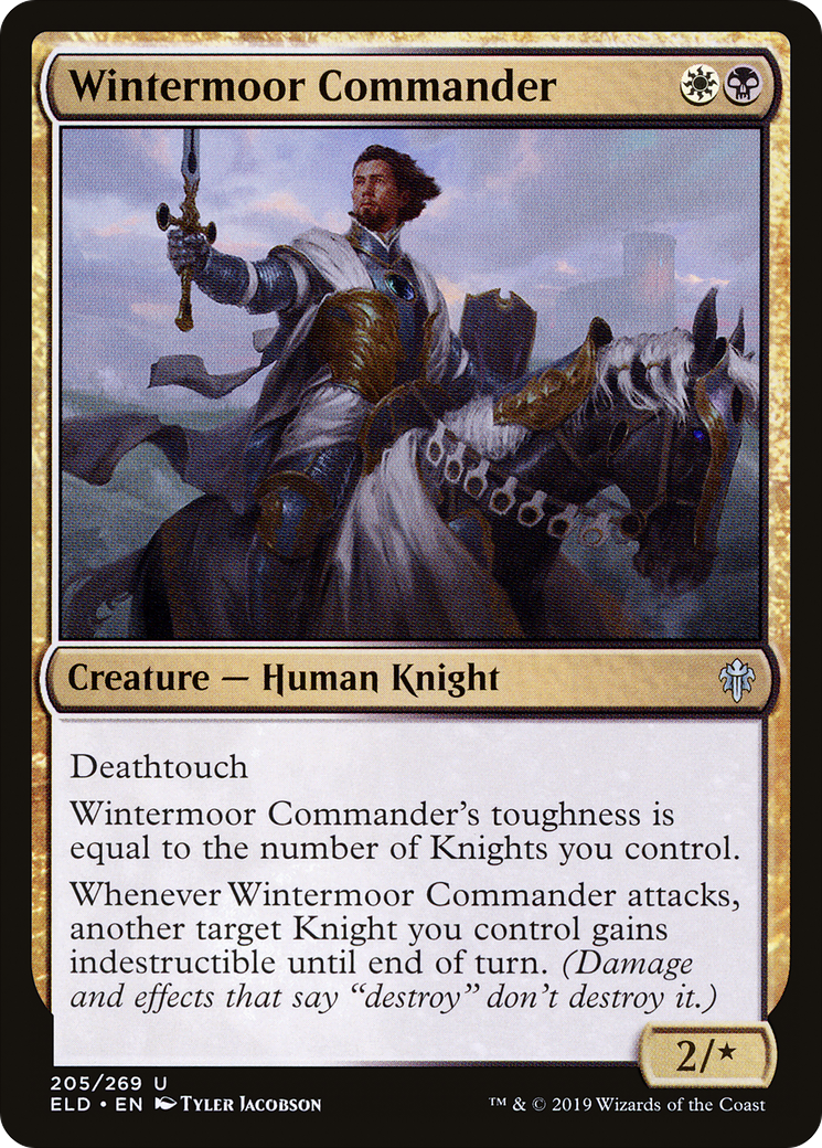 Wintermoor Commander (ELD-205) - Throne of Eldraine