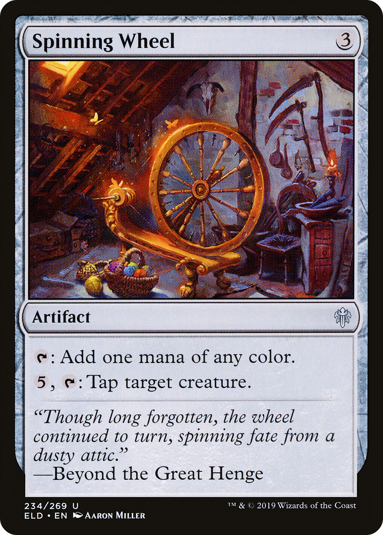 Spinning Wheel (ELD-234) - Throne of Eldraine Foil