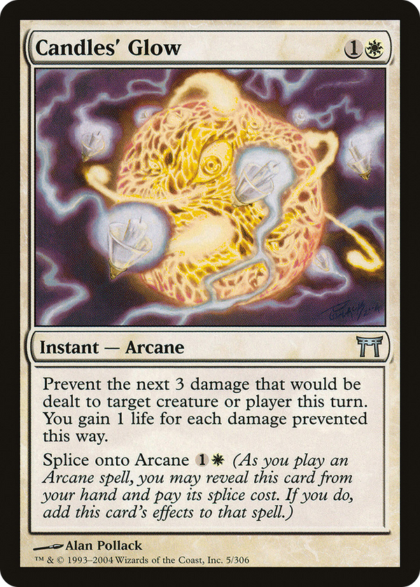 Candles' Glow (CHK-005) - Champions of Kamigawa Foil