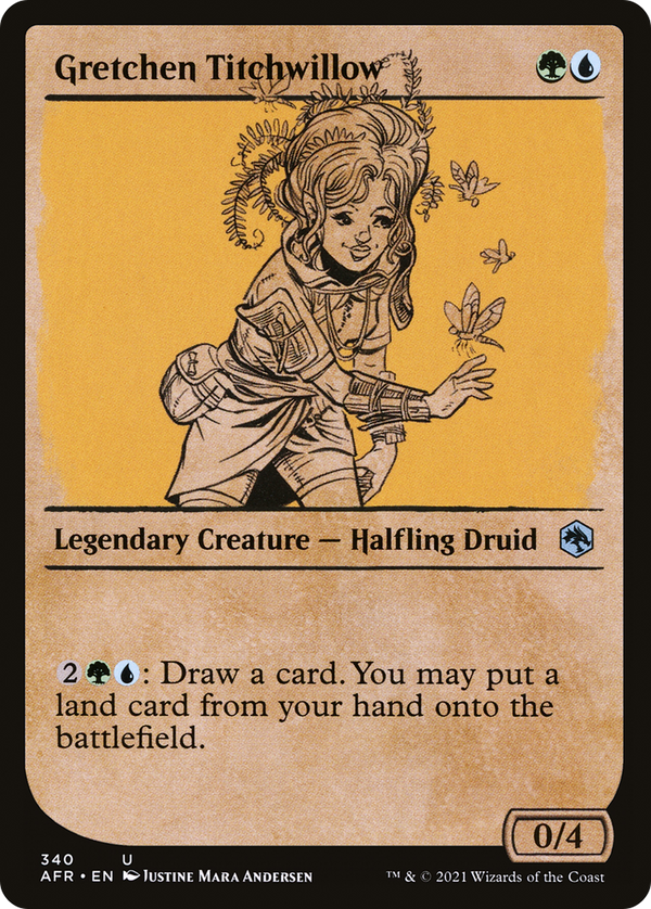 Gretchen Titchwillow (Showcase) (AFR-340) - Adventures in the Forgotten Realms: (Showcase)