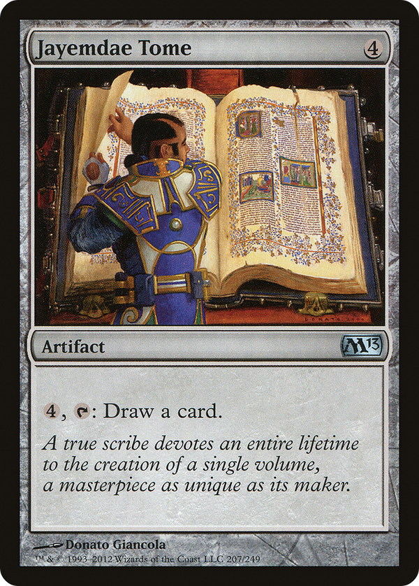Jayemdae Tome (M13-207) - Magic 2013 Foil