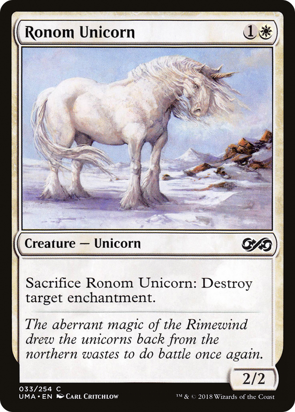 Ronom Unicorn (UMA-033) - Ultimate Masters Foil