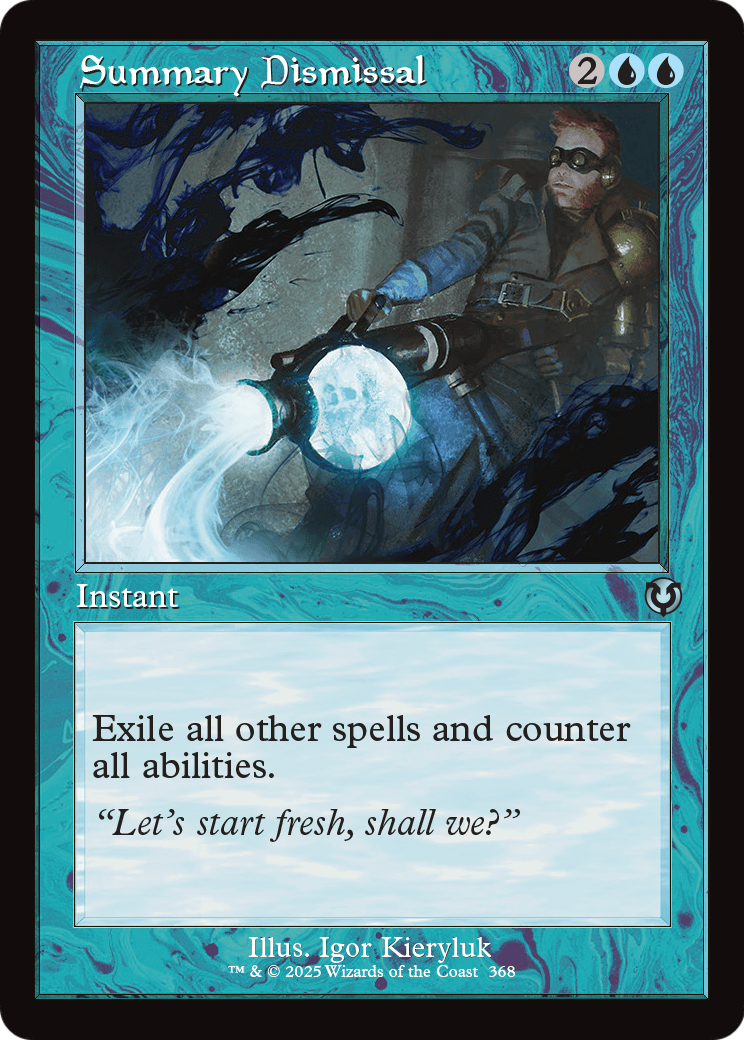 Summary Dismissal (Retro Frame) (INR-368) - Innistrad Remastered