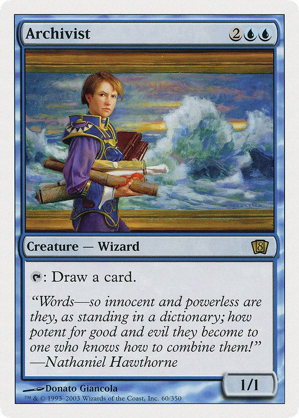 Archivist (8ED-060) - 8th Edition Foil