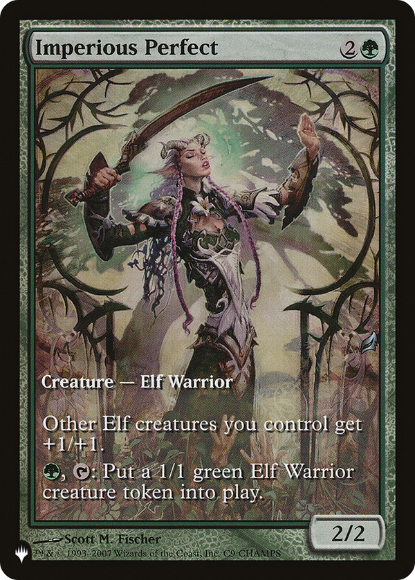 Imperious Perfect (CHAMPS) (LIST-0C9) - The List