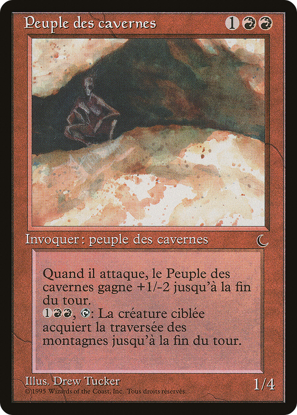 Cave People (French) - "Peuple des cavernes" (REN-) - Renaissance