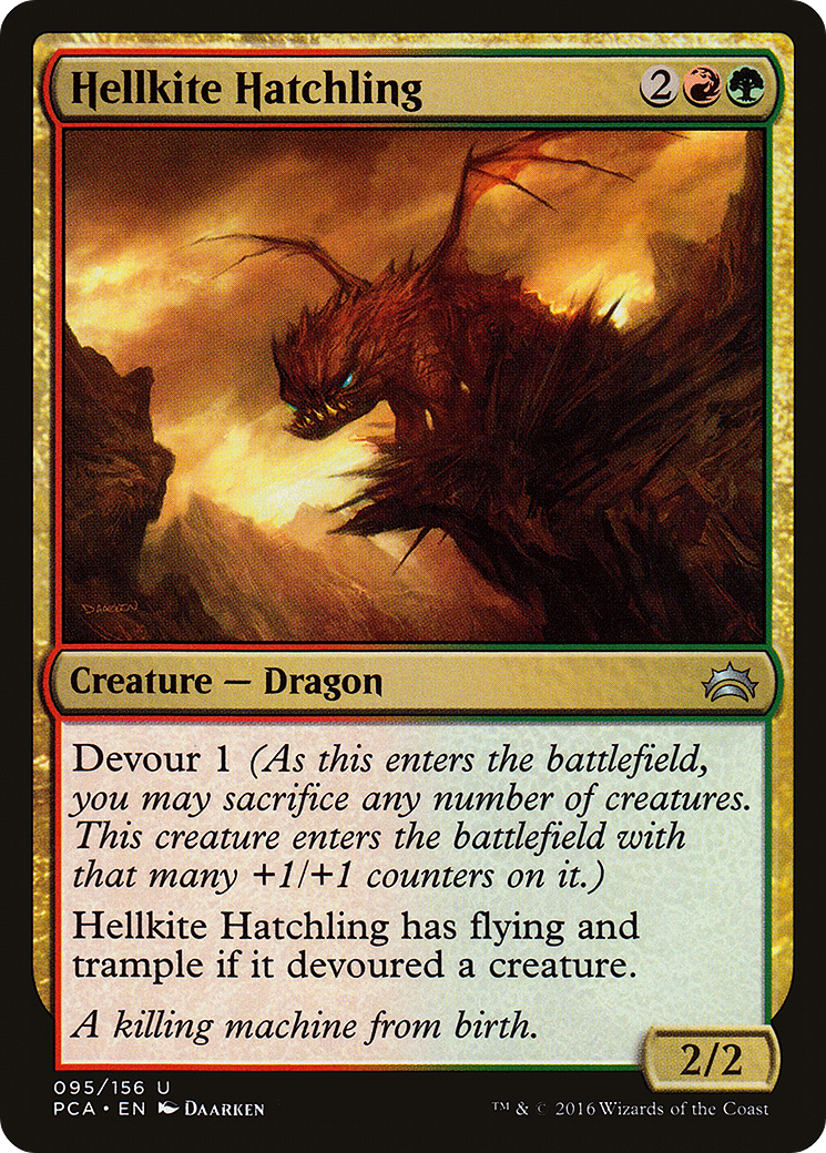 Hellkite Hatchling (PCA-095) - Planechase Anthology