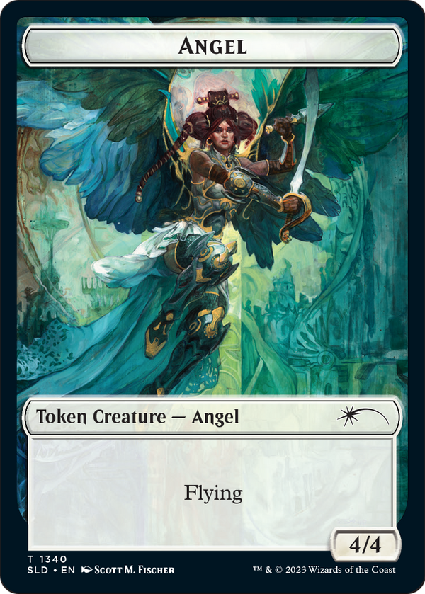 Angel (SLD) // Soldier (GRN) Double-sided Token (SLD-1340 // 2) - Secret Lair Drop