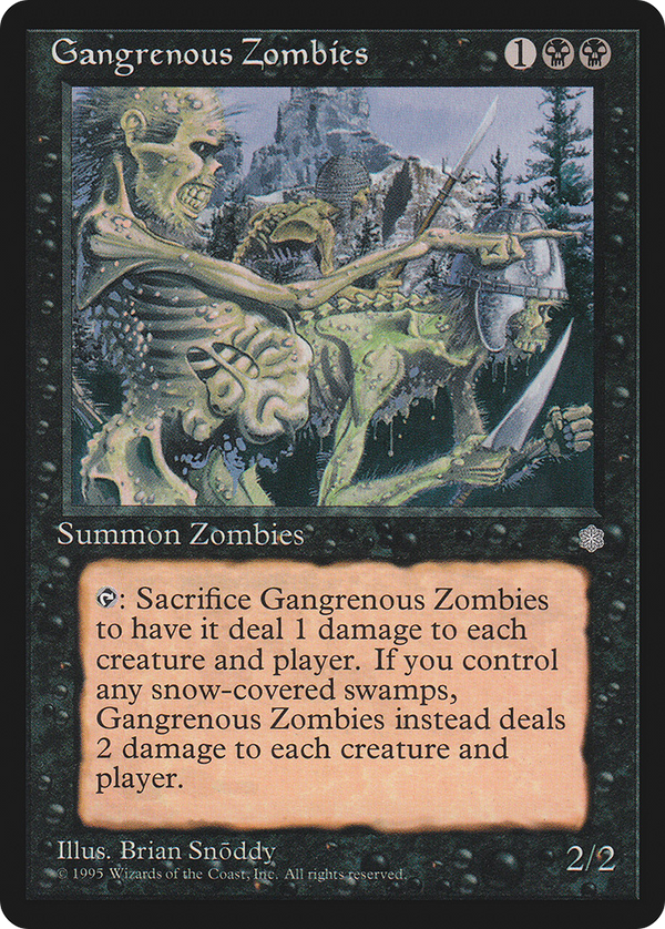 Gangrenous Zombies (ICE-) - Ice Age
