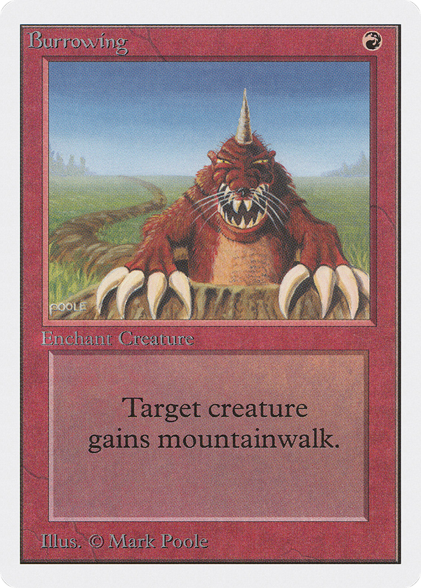 Burrowing (2ED-) - Unlimited Edition