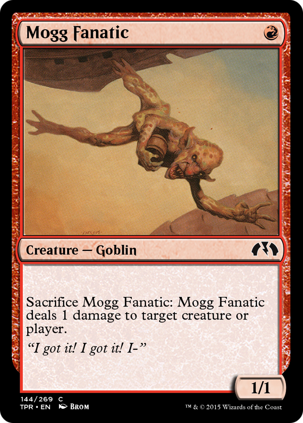 Mogg Fanatic (TPR-144) - Tempest Remastered Foil