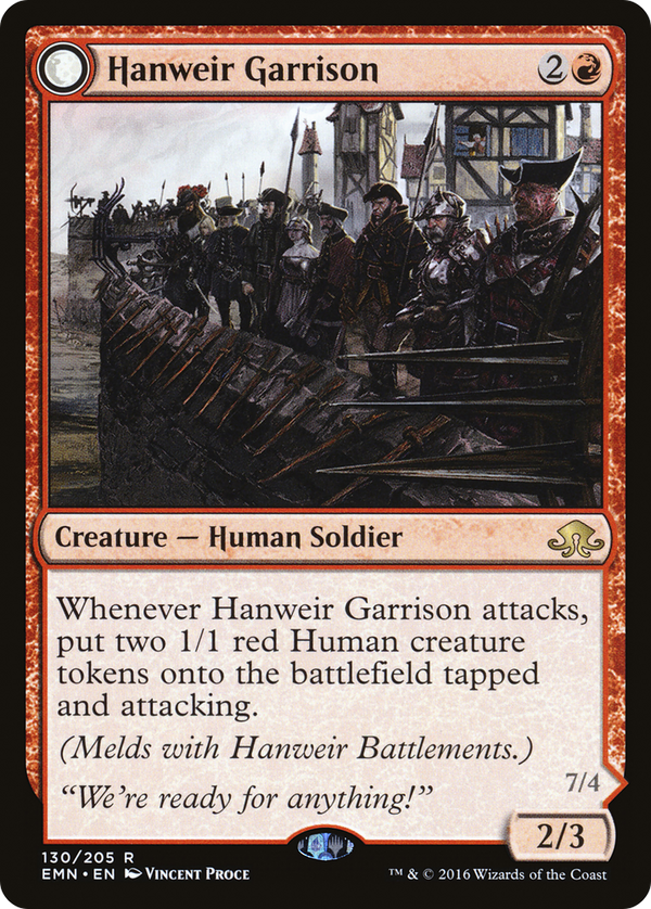 Hanweir Garrison (EMN-130) - Eldritch Moon: (mooneldrazidfc)
