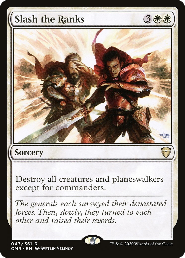 Slash the Ranks (CMR-047) - Commander Legends