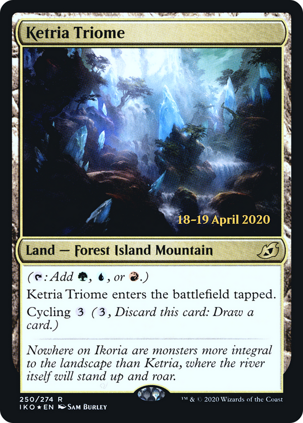 Ketria Triome (PRE-250) - Ikoria: Lair of Behemoths Promos Foil