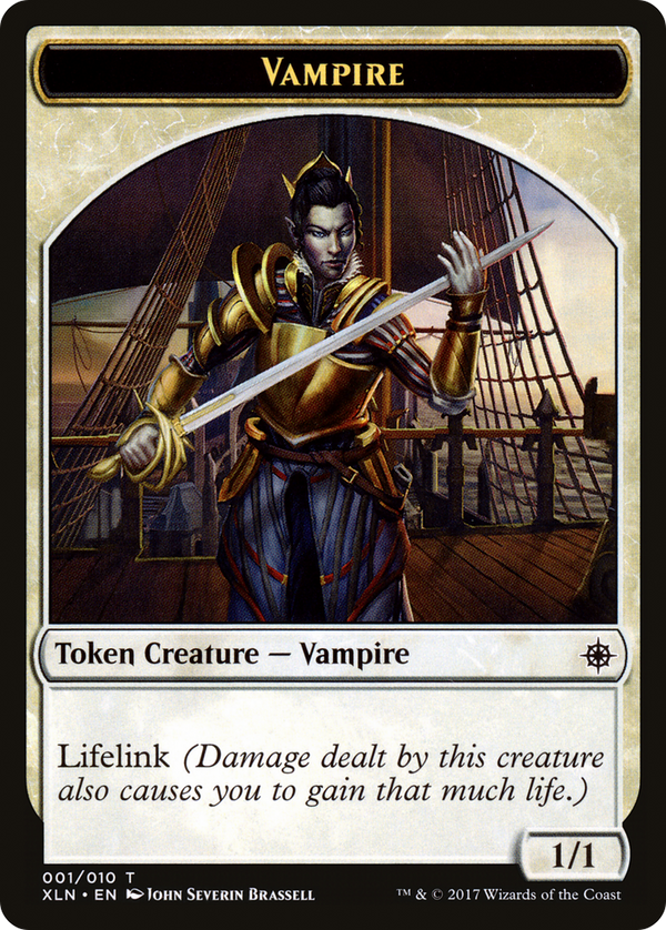 Vampire Token (XLN-001) - Ixalan Tokens Foil