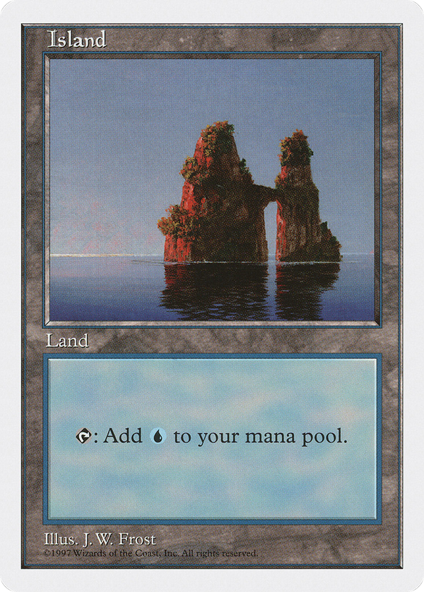 Island (436) (5ED-436) - Fifth Edition